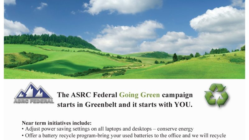 Go Green Poster