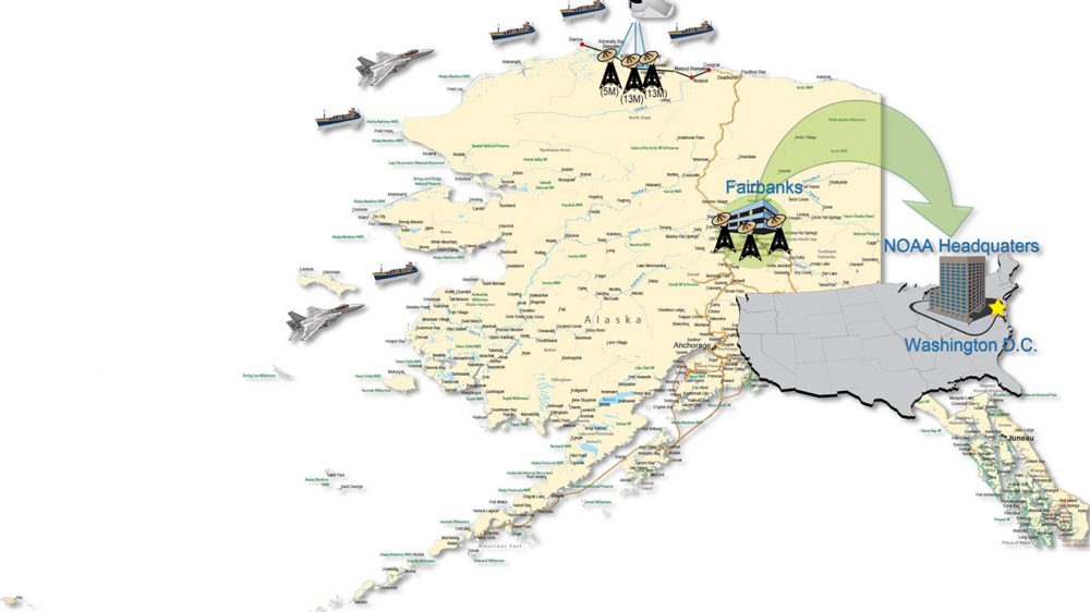 NOAA Emergency Response Application Map