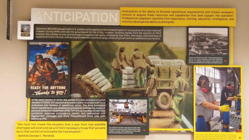 Army G-4 Pentagon Mural 03