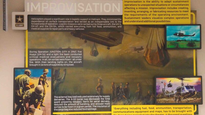 Army G-4 Pentagon Mural 09